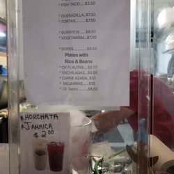 Lupita's Taqueria - You can also get horchata and jamaica.