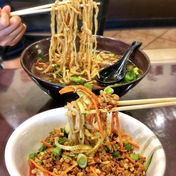 Tainan Bistro - Zha Jiang mian (bean sauce noodles) and beef noodle soup IG:@samxfoodie - Taiwanese Near Me - Houston, Texas Tainan Bistro - Zha Jiang mian (bean sauce noodles) and beef noodle soup IG:@samxfoodie - Taiwanese Near Me - Houston, Texas