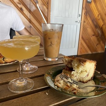 The Rose Room - Mimosa, coffee cake, and iced coffee! - Cafes Near Me - Webster, Massachusetts The Rose Room - Mimosa, coffee cake, and iced coffee! - Cafes Near Me - Webster, Massachusetts