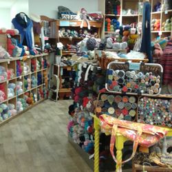 Owl's/Leisure World - Centre shot of the yarn section.