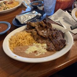 El Pueblito Mexican Restaurant - Steak ranchero