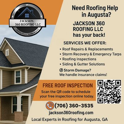 Jackson 360 Roofing Logo