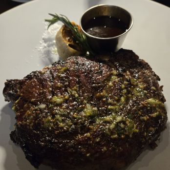 DUO Steak and Seafood - Ribeye steak with the shallot jus. - Steakhouses Near Me - Wailea, Hawaii DUO Steak and Seafood - Ribeye steak with the shallot jus. - Steakhouses Near Me - Wailea, Hawaii