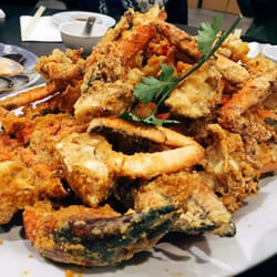 Beverly Hills Chinese Restaurant - Salted egg mud crab
