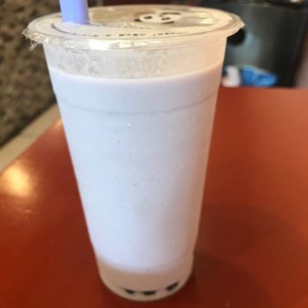 Boba Heaven - Taro coconut smoothie with boba - Bubble Tea Near Me - Garland, Texas