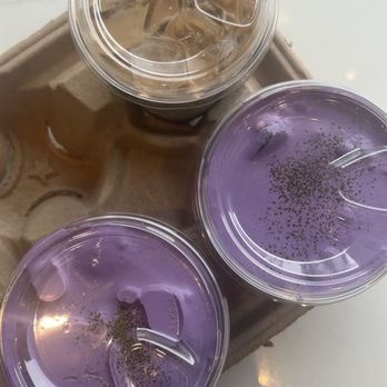 La Ka Viet - Looks at the color of the Ube cream -- vibrant purple! - Desserts Near Me - Westminster, California La Ka Viet - Looks at the color of the Ube cream -- vibrant purple! - Desserts Near Me - Westminster, California