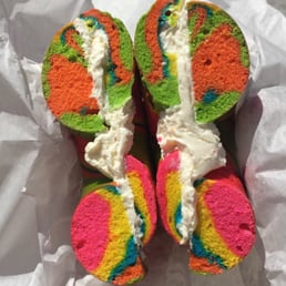 Rainbow Bagels