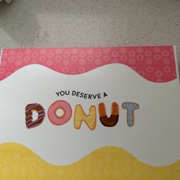 you deserve a donut you deserve a donut