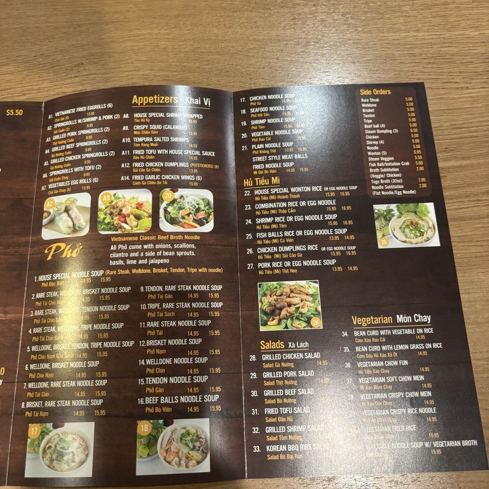 Phở Whittier - menu - Vietnamese Near Me - Whittier, California Phở Whittier - menu - Vietnamese Near Me - Whittier, California