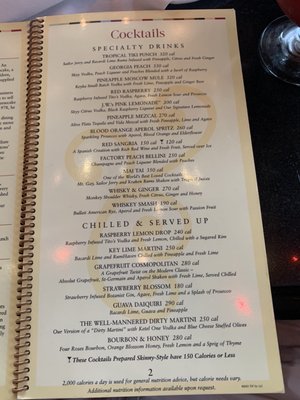 Menu photo 3 The Cheesecake Factory Nashville, TN Menu photo 3 The Cheesecake Factory Nashville, TN