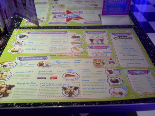 Menu photo 1 Memphis Villeneuve D'Ascq, 59 Menu photo 1 Memphis Villeneuve D'Ascq, 59