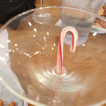 Burger Burger - Christmas martini was the best part of the experience - Burgers Near Me - Fredericksburg, Texas