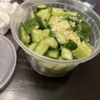 The Bund - Garlic Cucumbers - Shanghainese Near Me - Forest Hills, New York