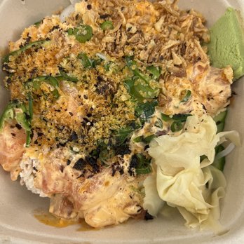 Go Fish Poke Bar - Spicy Salmon Bowl - Japanese Near Me - San Jose, California