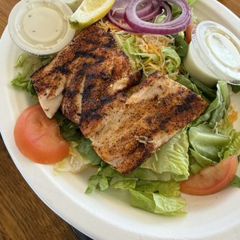 Whale's Tail At Seascape - Greens with blackened Maui Maui - Bars Near Me - Miramar Beach, Florida Whale's Tail At Seascape - Greens with blackened Maui Maui - Bars Near Me - Miramar Beach, Florida