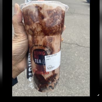 Kung Fu Tea - Cocoa Lava Slush - Bubble Tea Near Me - Novi, Michigan