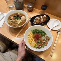 Chashu Curry Ramen + Takoyaki + Keema Noodle Chashu Curry Ramen + Takoyaki + Keema Noodle