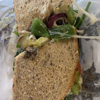 Sharon's Coffee Co - Veggie sandwich with avocado . Delicious - Coffee & Tea Near Me - Hurley, Wisconsin