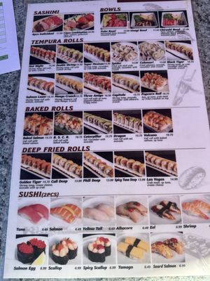 Menu photo 3 wasabi sushi Scotts Valley, CA Menu photo 3 wasabi sushi Scotts Valley, CA