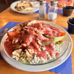 Cobb salad with grilled chicken