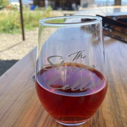 Storm Cellar Rosé of Chambourcin.
