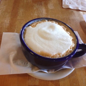 The Peach Cafe - Vanilla Latte - New American Near Me - Monrovia, California