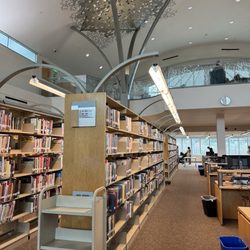 San Diego Public Library - Mission Valley - First floor book aisles