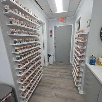 Q N Nails - Polish wall - Nail Salons Near Me - Temple Hills, Maryland