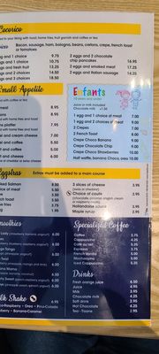 Menu photo 7 Eggspress Dorval, QC