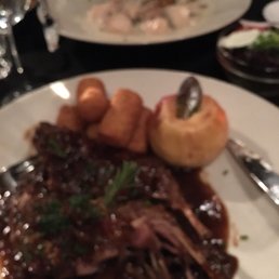 Picture is a little blurry but that is the rabbit and the salmon in the background