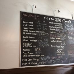 Menu board Menu board