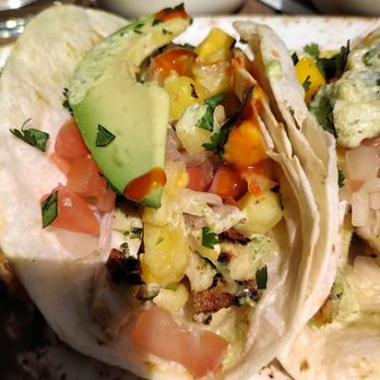 Cantina Laredo - Close up of chicken taco - Mexican Near Me - Virginia Beach, Virginia Cantina Laredo - Close up of chicken taco - Mexican Near Me - Virginia Beach, Virginia