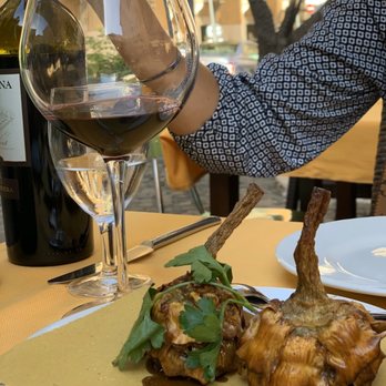 Taverna Agàpe - Appetizer fried artichoke. - Roman Near Me - Rome, RM