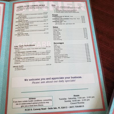 Menu photo 5 Bob's Diner Orlando, FL Menu photo 5 Bob's Diner Orlando, FL