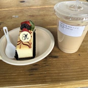 Mozart's Coffee Roasters - Strawberry Cheesecake and Large Iced Chai Latte - Coffee & Tea Near Me - Austin, Texas Mozart's Coffee Roasters - Strawberry Cheesecake and Large Iced Chai Latte - Coffee & Tea Near Me - Austin, Texas