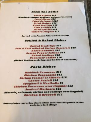 Menu photo 7 The Causeway Restaurant Gloucester, MA Menu photo 7 The Causeway Restaurant Gloucester, MA