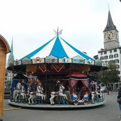 Rösslirytschuel, Karussell auf der Gemüsebrücke