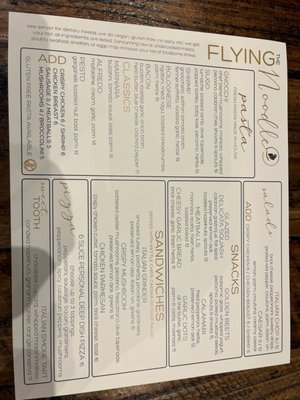 The Flying Noodle - Italian Pasta House by null