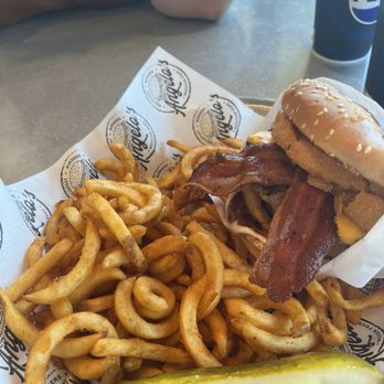 Angelo's Burgers - Cowboy Burger Combo* - Burgers Near Me - Lake Forest, California