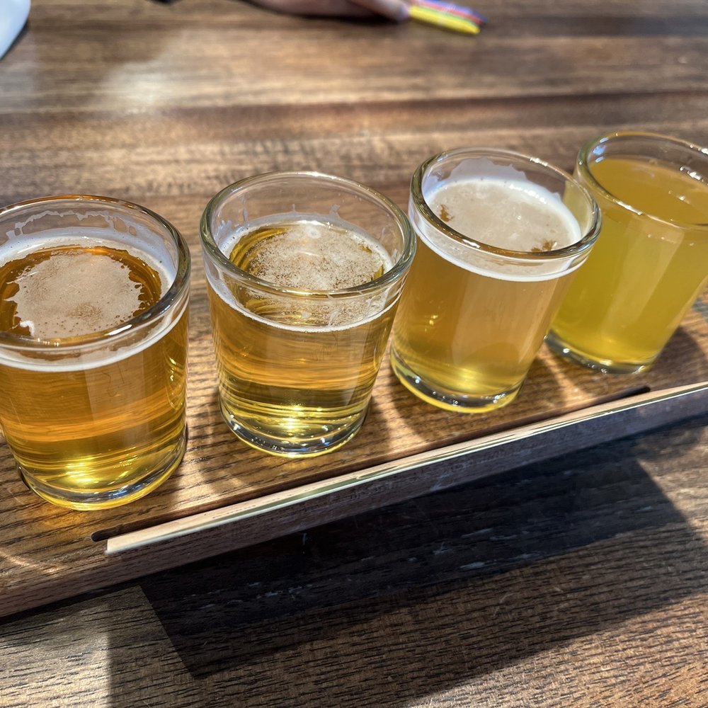 Dogfish Head Brewings & Eats - Make your own flight - American Near Me - Rehoboth Beach, Delaware Dogfish Head Brewings & Eats - Make your own flight - American Near Me - Rehoboth Beach, Delaware