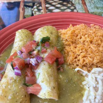 Monarca Mexican Food - Enchilada verdes - Mexican Near Me - Knoxville, Iowa