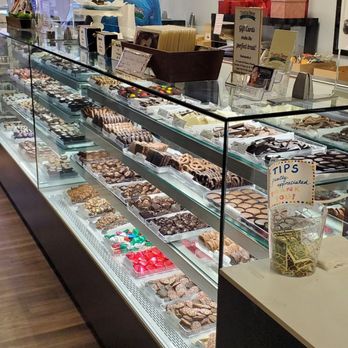 Thomas Sweet Chocolates - a man behind the counter - Candy Stores Near Me - Princeton, New Jersey