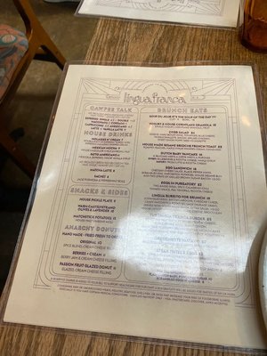 Menu photo 8 Lingua Franca Los Angeles, CA