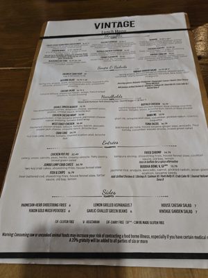 Menu photo 2 Vintage New Market, MD