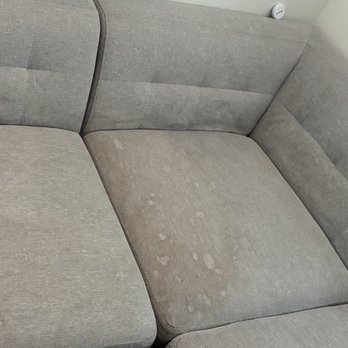 CleanLife Hawaii - BEFORE. Lots of discoloration from dirt, baby vomit and milk stains. Daughter loves to run/jump around the sofa - Home Cleaning Near Me - Ewa Beach, Hawaii CleanLife Hawaii - BEFORE. Lots of discoloration from dirt, baby vomit and milk stains. Daughter loves to run/jump around the sofa - Home Cleaning Near Me - Ewa Beach, Hawaii