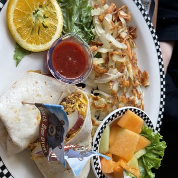 Black Bear Diner Katy - Chorizo Breakfast Burrito (1240 Cals.) - Diners Near Me - Katy, Texas Black Bear Diner Katy - Chorizo Breakfast Burrito (1240 Cals.) - Diners Near Me - Katy, Texas
