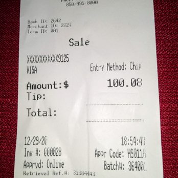 My Nails - Receipt - Nail Salons Near Me - Pace, Florida My Nails - Receipt - Nail Salons Near Me - Pace, Florida