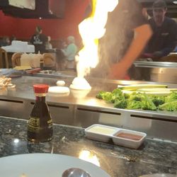 Shogun Japanese Steak House - Fire!