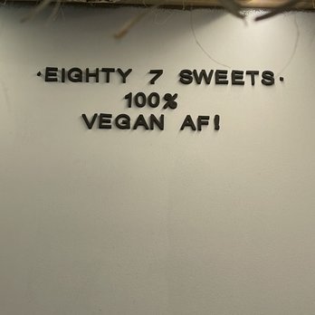 Eighty7sweets Vegan Ice Cream - Ice Cream & Frozen Yogurt Near Me - Atlanta, Georgia Eighty7sweets Vegan Ice Cream - Ice Cream & Frozen Yogurt Near Me - Atlanta, Georgia