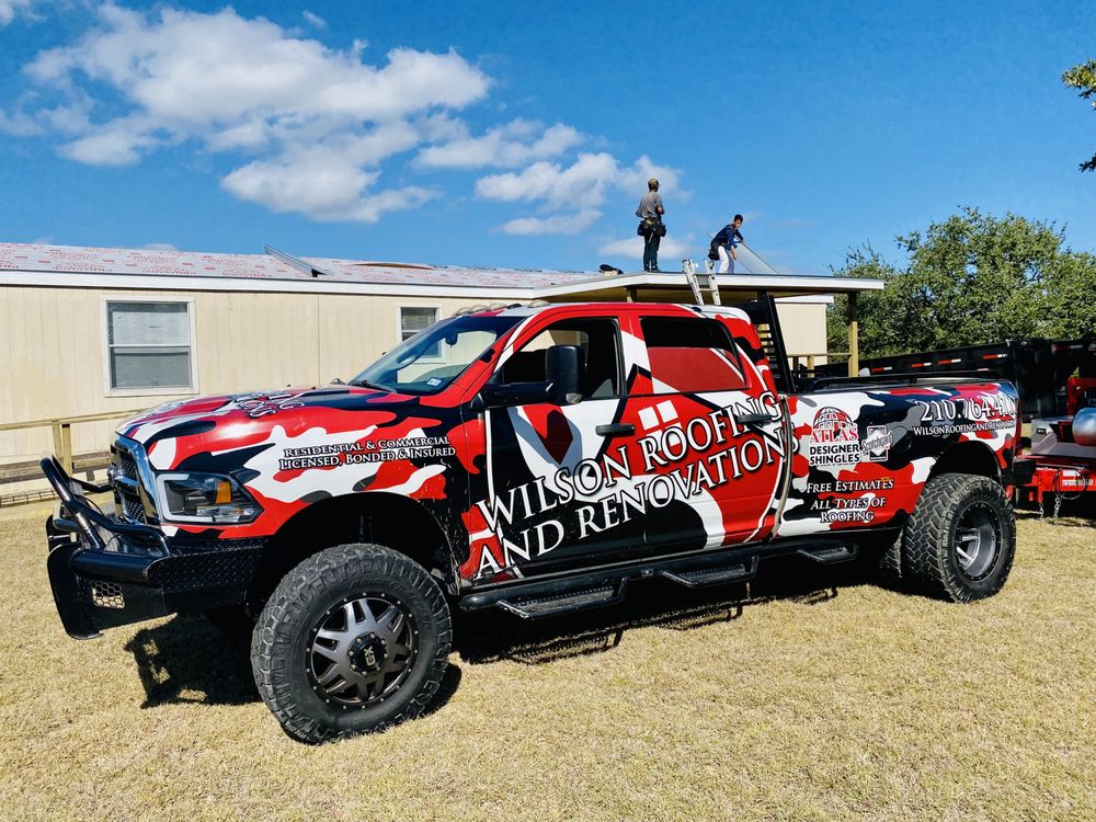 Slide of Wilson Roofing and Renovations